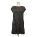 Xhilaration Casual Dress - Shift: Gray Dresses - Women's Size Medium