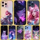 L-LOL KDA Ahri Phone Case pour iPhone 15 14 13 12 11 Plus Pro Max Poly XS X 7 8 Plus SE Mini