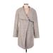 Jessica Simpson Coat: Gray Jackets & Outerwear - Women's Size Medium