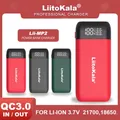 VeitoKala Lii-MP2 18650 21700 Chargeur De Batterie Rechargeable Et Power Bank QC3.0 Entrée/Sortie