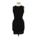 Rolla Coster Casual Dress - Bodycon: Black Dresses - Women's Size Large