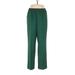 Alfred Dunner Casual Pants - High Rise: Green Bottoms - Women's Size 10
