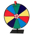 Brittop Prize Wheel Spinner avec support 11.8 " Brittop Roulette Fortune Spinner