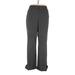 New York & Company Dress Pants - High Rise Boot Cut Trouser: Gray Bottoms - Women's Size 18 Tall