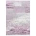 White 60 x 36 x 0.38 in Indoor Area Rug - 17 Stories Coleraine Abstract Gray/Purple Area Rug | 60 H x 36 W x 0.38 D in | Wayfair