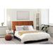 Latitude Run® Gizzel Upholste Headboard Wall Panels 16"x16" Upholste/Polyester in Red | 32 H x 64 W x 1.93 D in | Wayfair