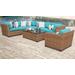Laguna 8 Piece Outdoor Wicker Patio Furniture Set 08d in Aruba - TK Classics Laguna-08D-Aruba