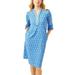 Emer Midi Dress - Blue - J.McLaughlin Dresses