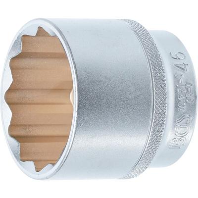 Steckschlüssel-Einsatz Zwölfkant Antrieb Innenvierkant 12,5 mm (1/2') sw 46 mm Image