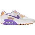 White & Purple Air Max 90 Sneakers