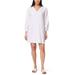 Harlow Long Sleeve Cotton Gauze Minidress