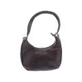 Piel Leather Leather Shoulder Bag: Pebbled Brown Solid Bags