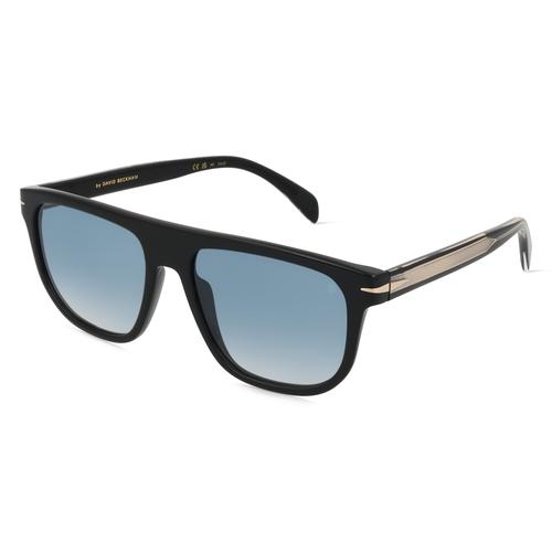 David Beckham DB 7111/S Herren-Sonnenbrille Vollrand Eckig Acetat-Gestell, schwarz