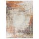 Tapis abstrait en viscose terracotta 200x290 cm