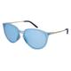 Oakley OO9288 Damen-Sonnenbrille Vollrand Rund Kunststoff-Gestell, grau