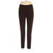 Simply Vera Vera Wang Casual Pants - Low Rise: Brown Bottoms - Women's Size Large