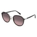 Coach HC7154 Damen-Sonnenbrille Vollrand Rund Metall-Gestell, transparent