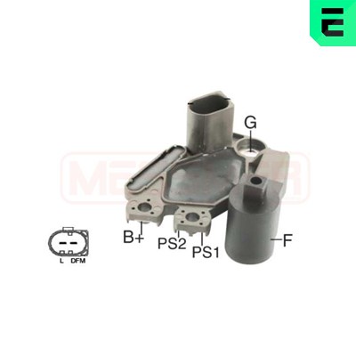 Era Generatorregler [Hersteller-Nr. 215845] für Audi, Seat, Skoda, VW Image