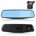 specchietto retrovisore dashcam doppia lente 4.19 monitor per auto 1080p doppio registratore anteriore e posteriore