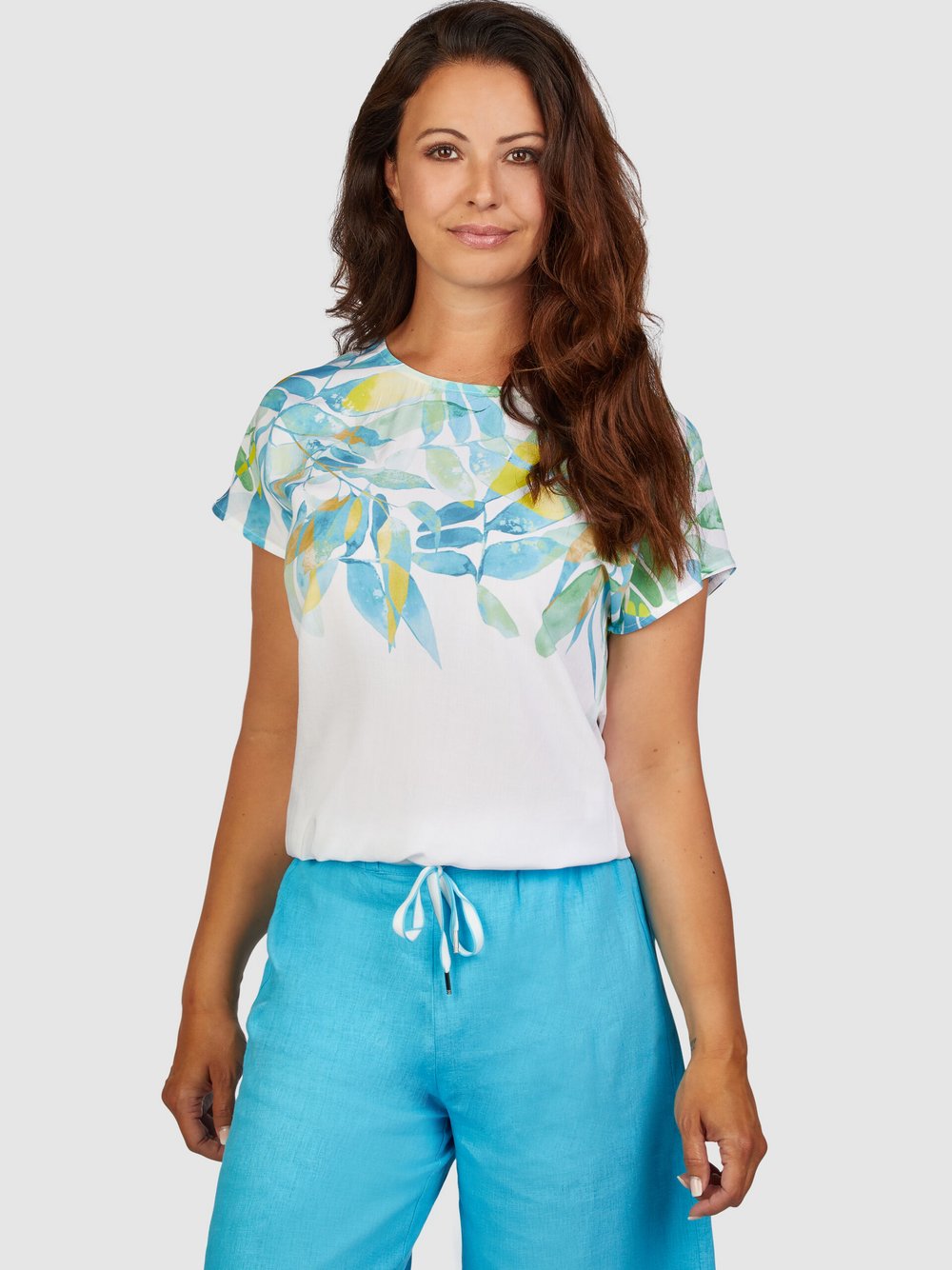 Navigazione Blusenshirt Damen weiß, 38 Image