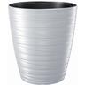 Flowerpot con deposito 32L labirinto di plastica in bianco 37,5 (lungo) x 37,5 (largo) x 41,9