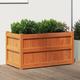 Vidaxl - Fioriera Giardino Marrone Cera 90x50x50 cm Legno Massello Pino