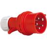 Weitere - pce 40829L - Presa cee con invertitore di fase, 16A, colore: Rosso