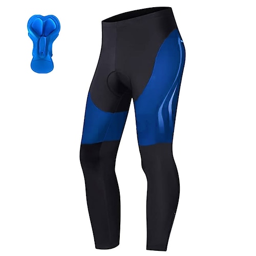 Herren Grafik Fahrradhose Fahhrad Unterteile Mountainbike MTB Straßenradsport Sport 3D-Polster Radfahren Schnelltrocknend Feuchtigkeitsableitend Schwarz Gelb Spandex Bekleidung Fahrradbekleidung