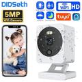 Didseth tuya 5mp caméra ip sécurité intérieure pir mouvement détection humaine vie intelligente cctv vidéo surveillance bébé moniteur