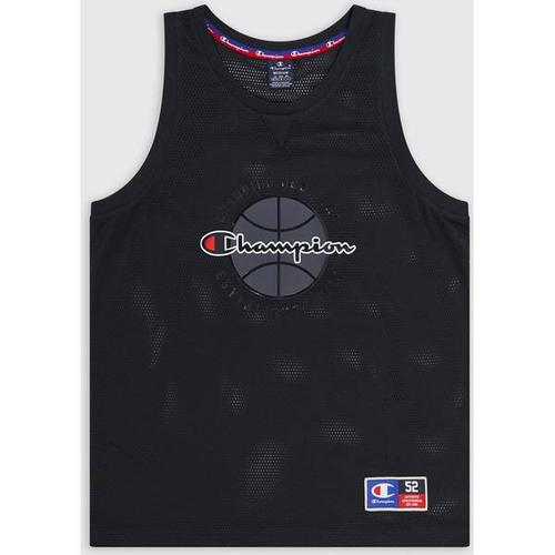 CHAMPION Herren Shirt Tank Top, Größe M in Schwarz