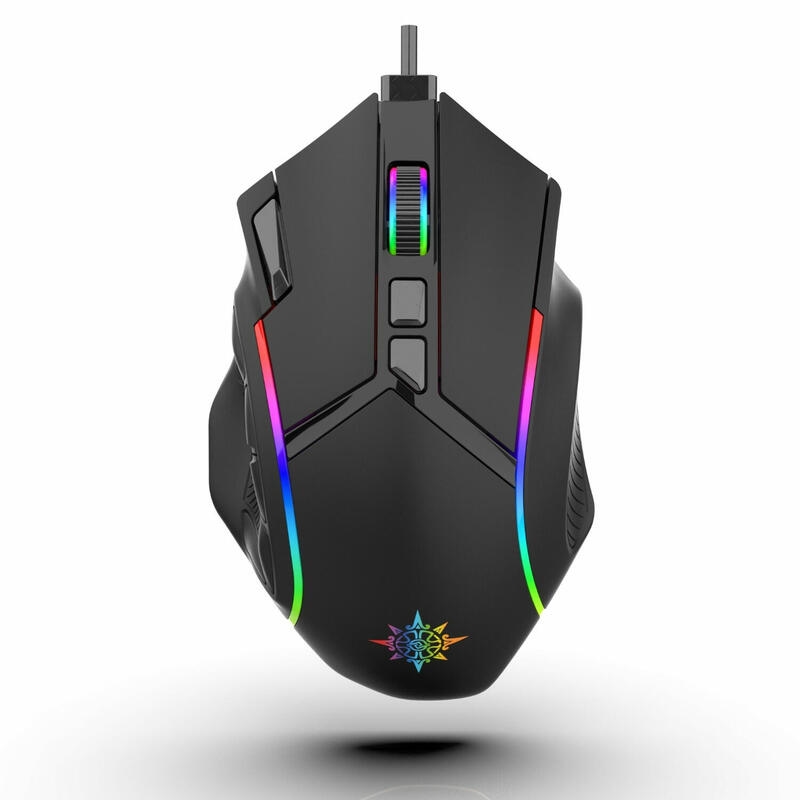 RGB 12.800 DPI Makrotasten Gaming Maus 12 Programmierbare Tasten 1000 Hz Image