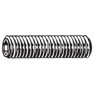 ZORO SELECT U07810.062.0100 Set Screw,11,Flat,1in,PK10