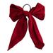 Bow Knot Hair Rope Simple and Cute Fabric Streamer Ponytail Hair Ring Rubber Band Sen Head Rope