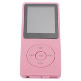 Walkman Voice Recorder Mini MP3 Player Portable Pink Plastic Student