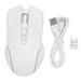 Wireless Mouse 2.4G Rechargeable USB RGB Professional Grade Optical Sensor Gaming Mechanical Mouse White