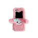 Cute Disney 3D Stitch Melody Kuromi Doll Plush Phone Case for Samsung Galaxy Z Flip 3 4 5 5G ZFlip5 Anti-drop Back Cover Funda