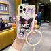 Suitable for IPhone 15 Promax Anime Kawaii Phone Case IPhone 14 Cute Sanrio Kuromi 13 12 Silicone Protective Case