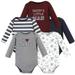 Hudson Baby Infant Boy Cotton Long-Sleeve Bodysuits Boy Daddy 5-Pack 12-18 Months