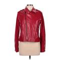 Zac Posen for Target Leather Jacket: Red Jackets & Outerwear - Women's Size Large