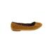 Torrid Flats: Yellow Print Shoes - Women's Size 7 1/2 Plus - Round Toe