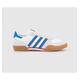 N/a Mens Squash Indoor Trainers Core White Bright Blue Gum, 12