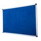 Bi-Office Fire Retardant Notice Board insert notice board Indoor Blue