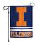 WinCraft Illinois Fighting Illini 12'' x 18'' Double-Sided College Vault Garden Flag