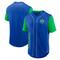 Maillot de baseball bleu Seattle Sounders FC Balance Fashion pour hommes de marque fanatiques - Homme Taille: M