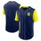 Maillot de baseball mode Nashville SC Balance bleu marine de marque Fanatics pour hommes - Homme Taille: 2XL