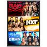 WWE Group Weekly Programming Poster – gerahmt A3