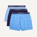 Nautica Men's Solid Knit Boxers, 3-Pack Admiral Blue, M