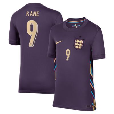 England Nike Stadium Auswärtstrikot 2024 - Kinder mit Aufdruck Kane 9 Image