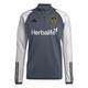 Men's adidas Gray LA Galaxy 2024 On-Field AEROREADY Quarter-Zip Training Top