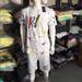 Polo By Ralph Lauren Shirts | Brand New With Tags Polo Ralph Lauren Paint Spattered Shirt & Short Set | Color: White | Size: Various